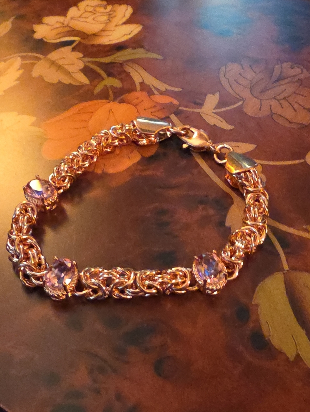 Timna Jewelry Collection(TM) Whatiwant(TM) Mystic Quartz(R) Copper Bracelet